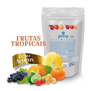 Bala Zero Açúcar Frutas Sortidas Sweet Life 1kg